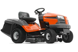 HUSQVARNA TC 138L Rasentraktor mit Grasfangkorb